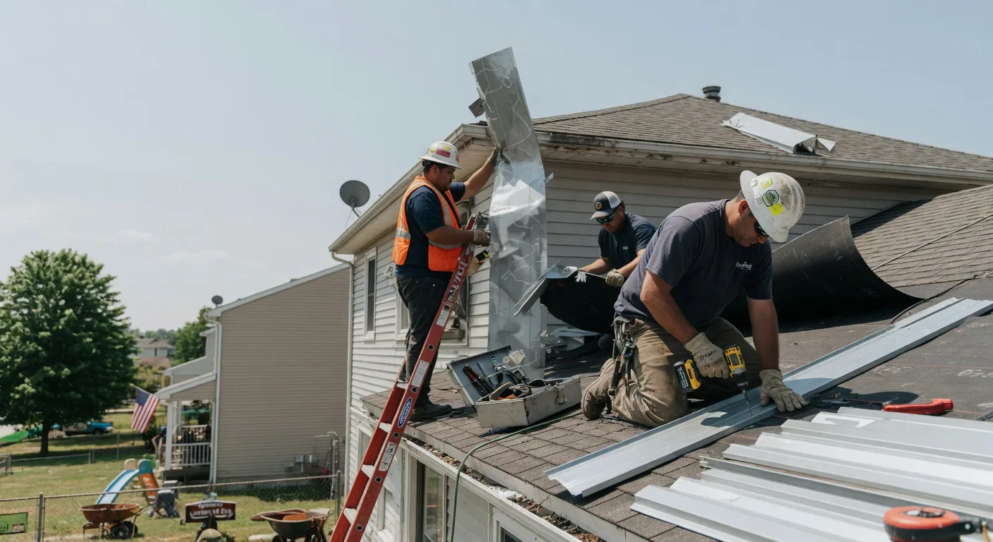 Storm Damage Metal Roof Repair in Kaumakani, HI